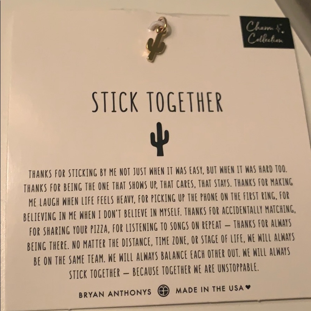Cactus charm